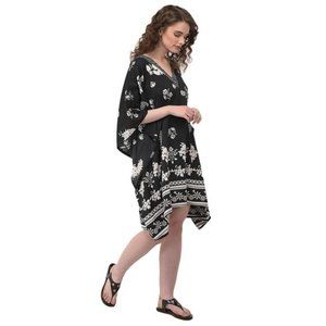 Women Plus Size Loose Kaftan Dress Hippy